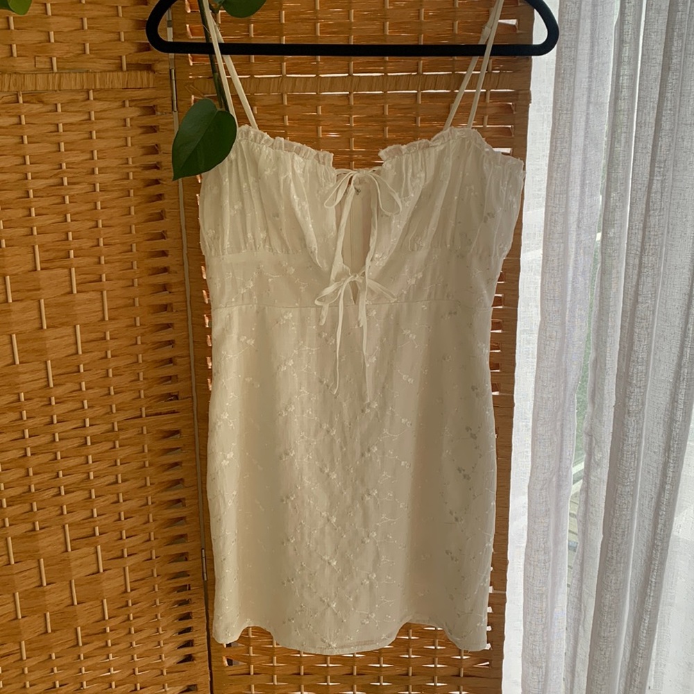 Blue blush - summer dress - size S